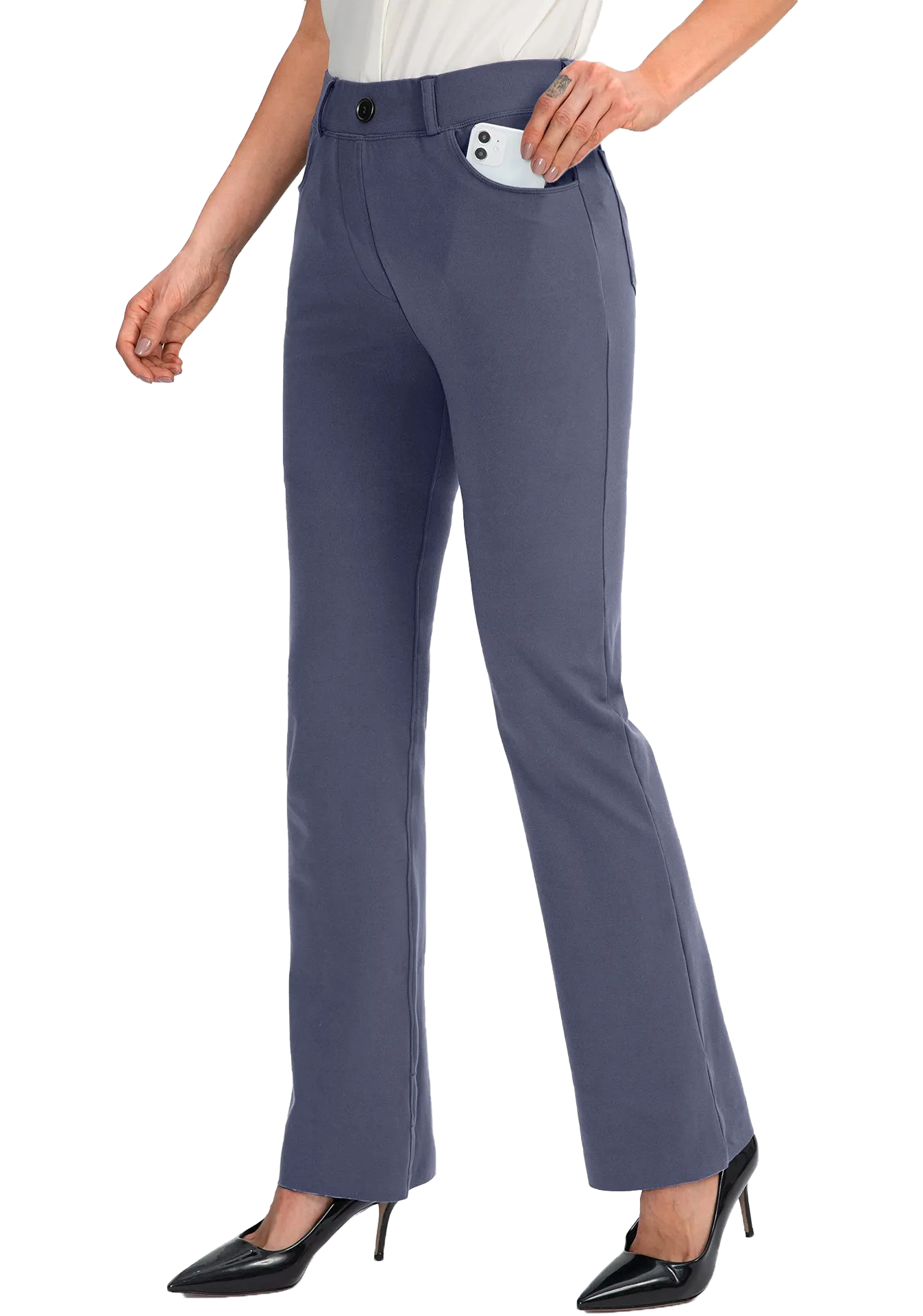 Business straight-leg pants-D175 | Inspanda