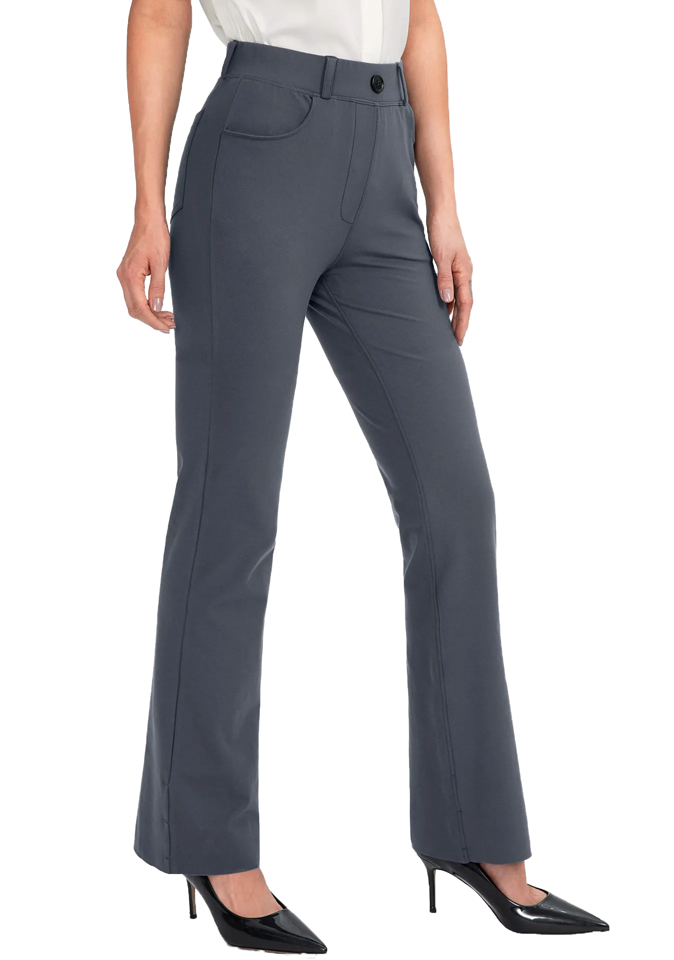 Business straight-leg pants-D175 | Inspanda