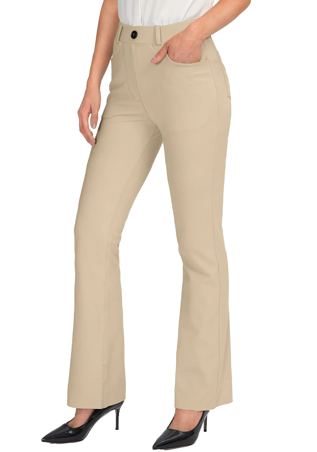 Business straight-leg pants-D175 | Inspanda