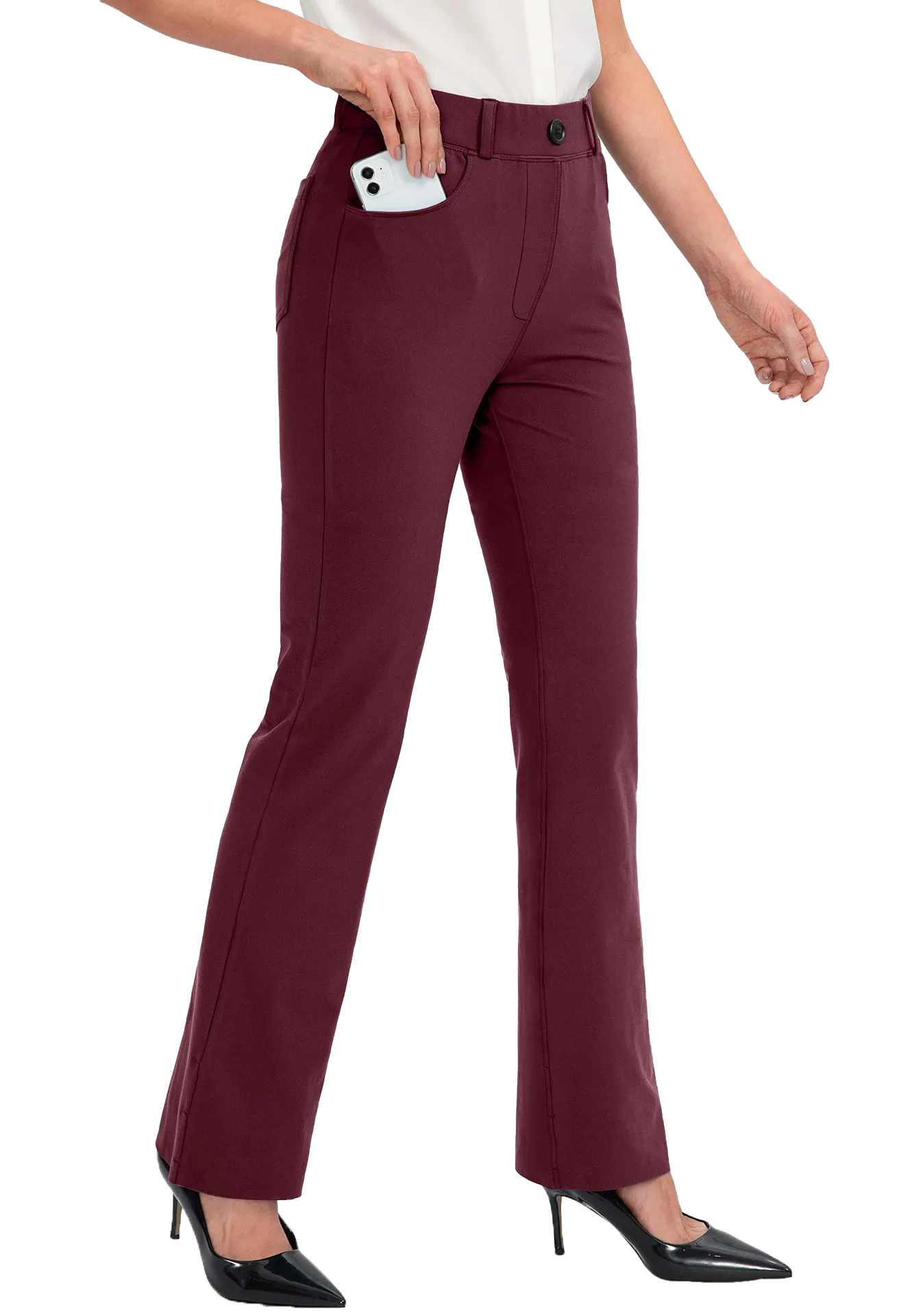 Business straight-leg pants-D175 | Inspanda