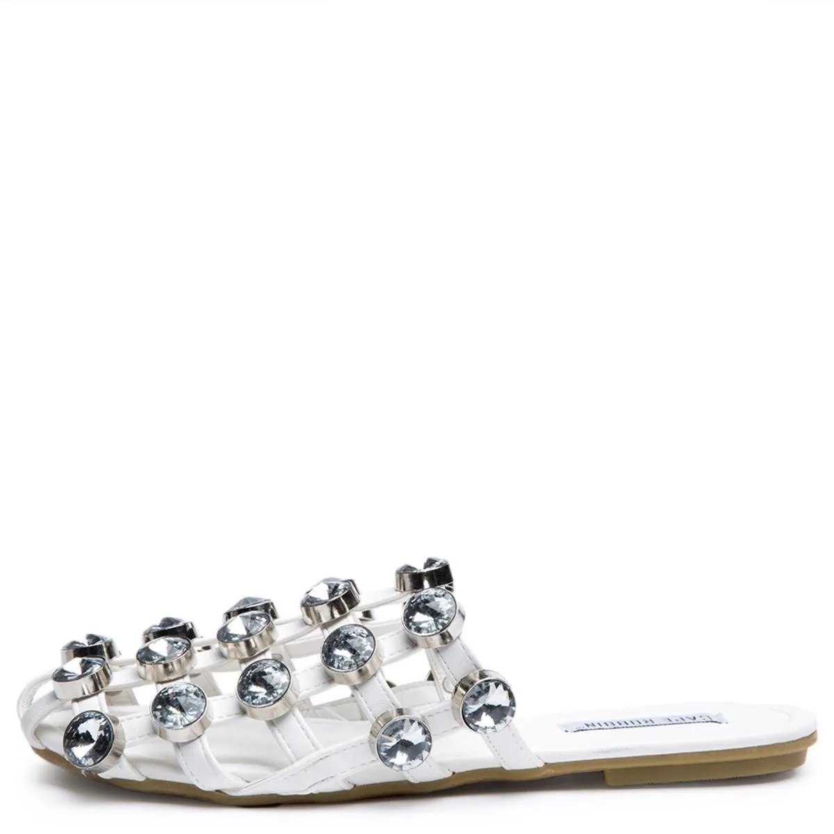 Cape Robbin Coma-17 White Sandal White