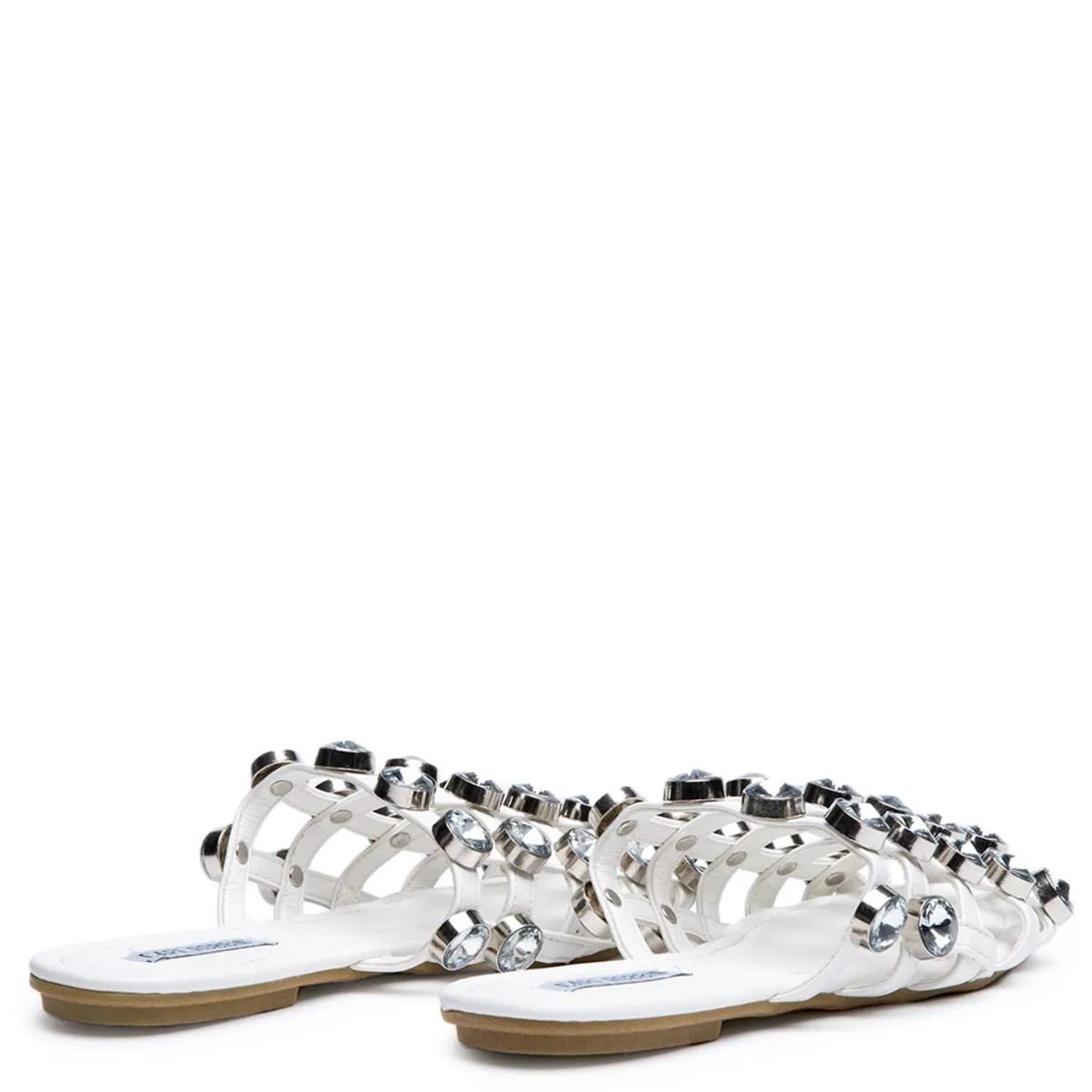 Cape Robbin Coma-17 White Sandal White