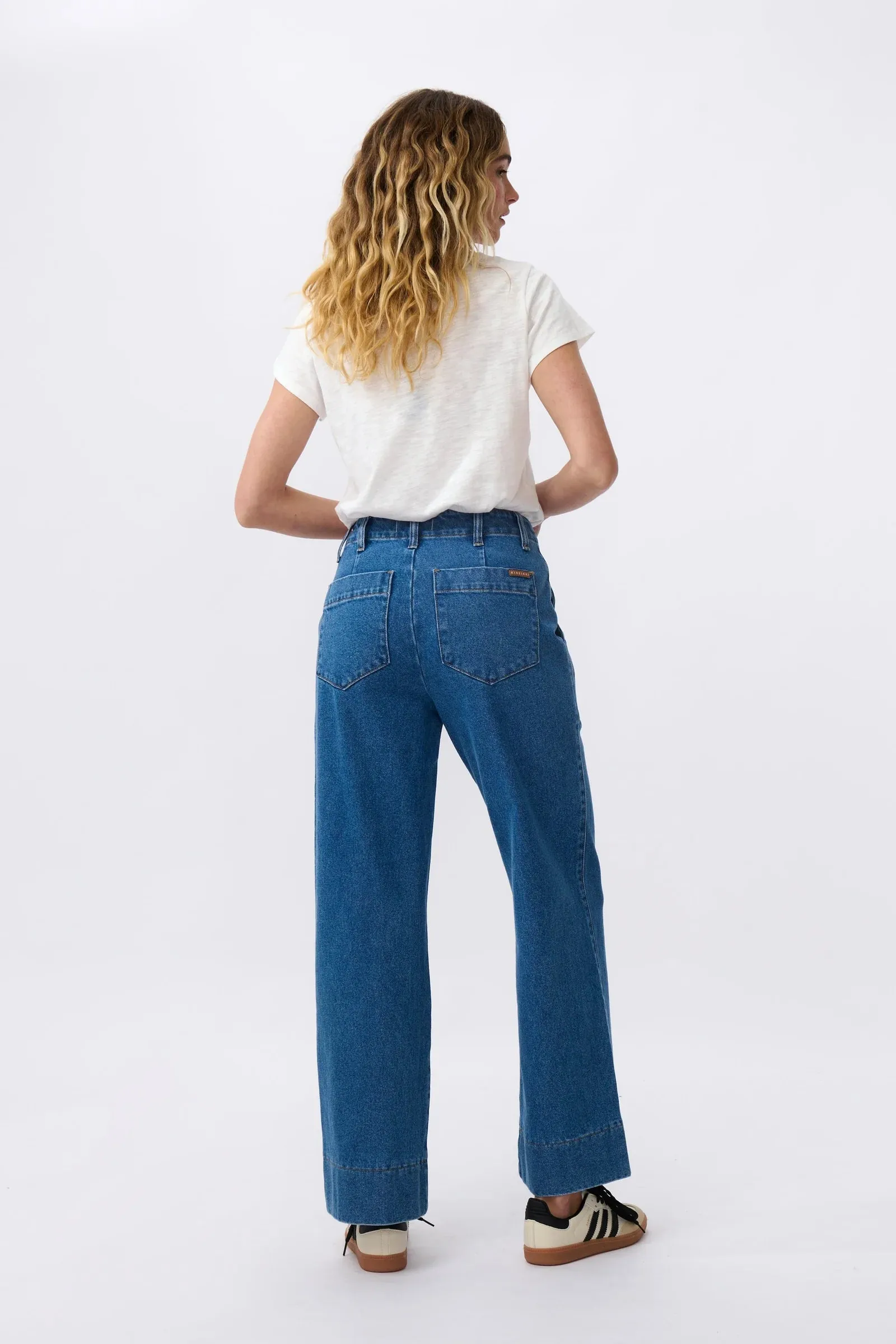 Celeste Pant - 90’s Blue