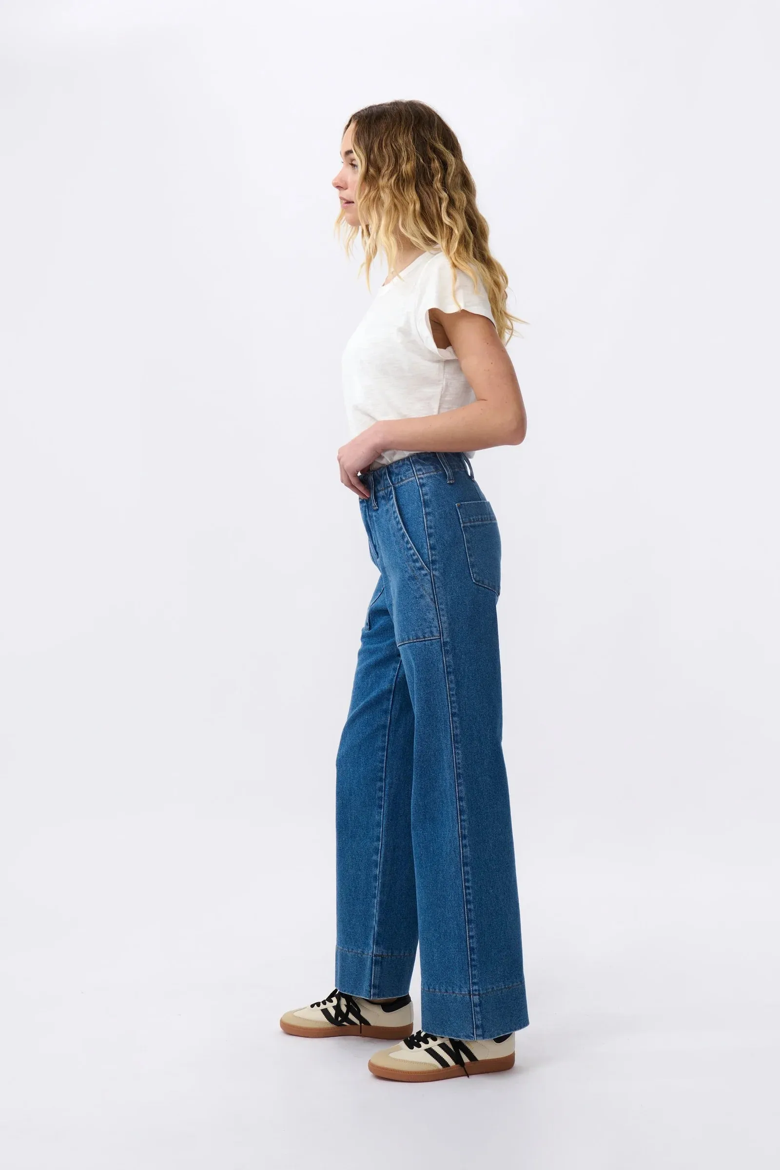Celeste Pant - 90’s Blue