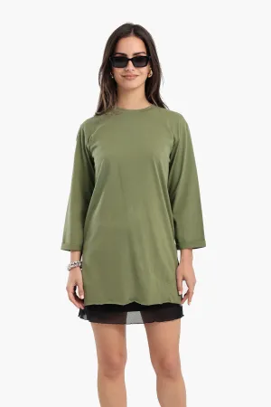 Cotton Comfy Slip On Top