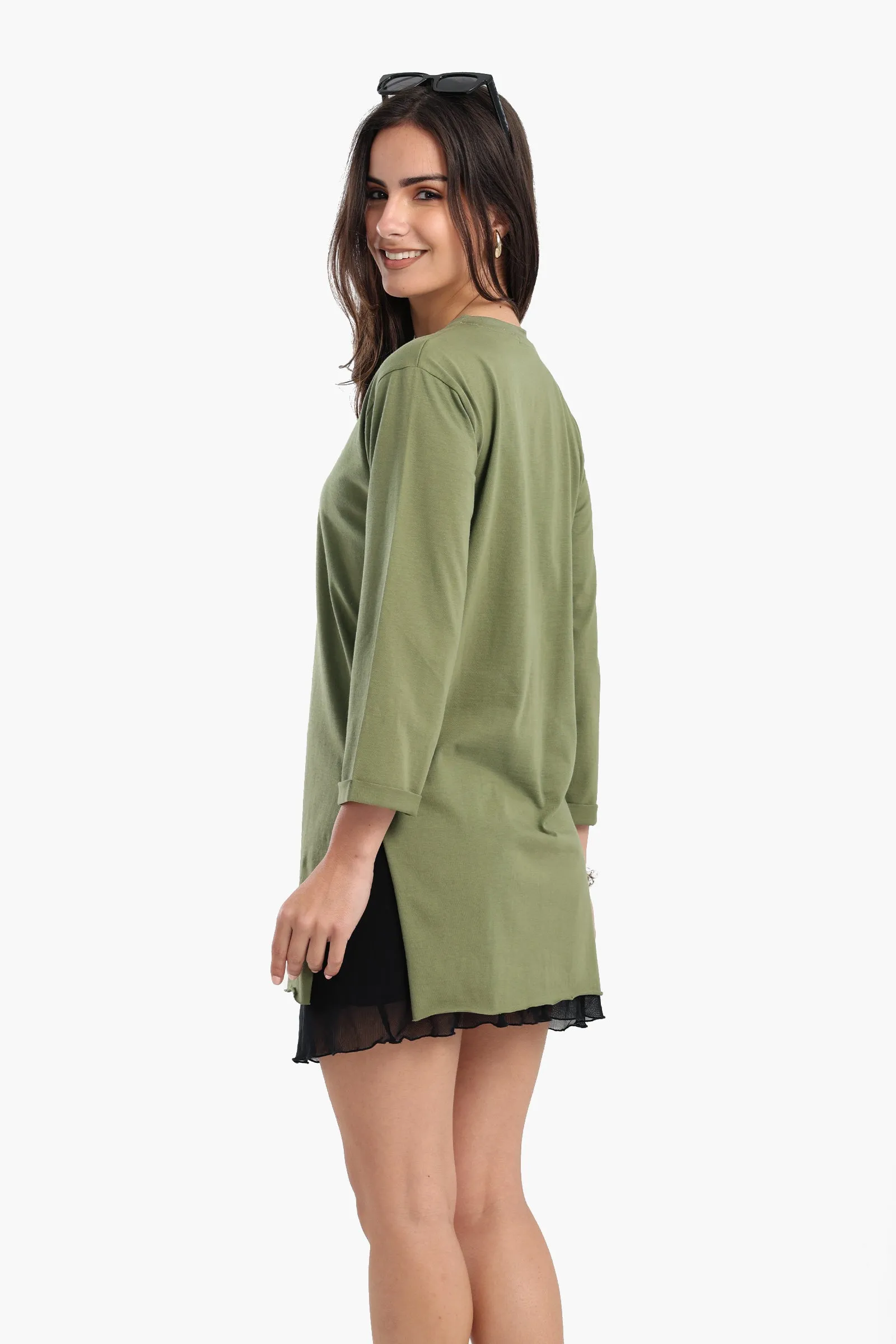 Cotton Comfy Slip On Top