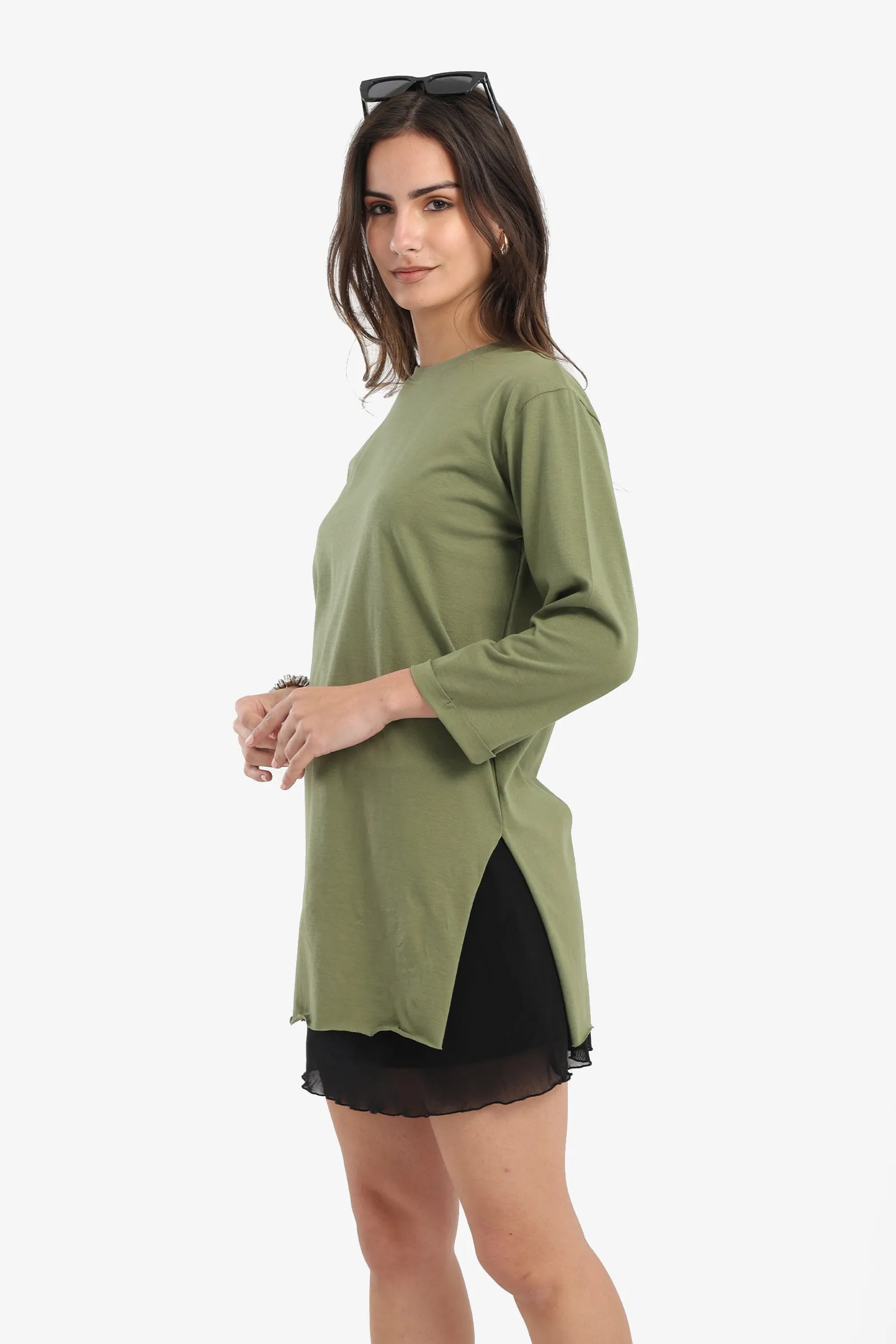 Cotton Comfy Slip On Top