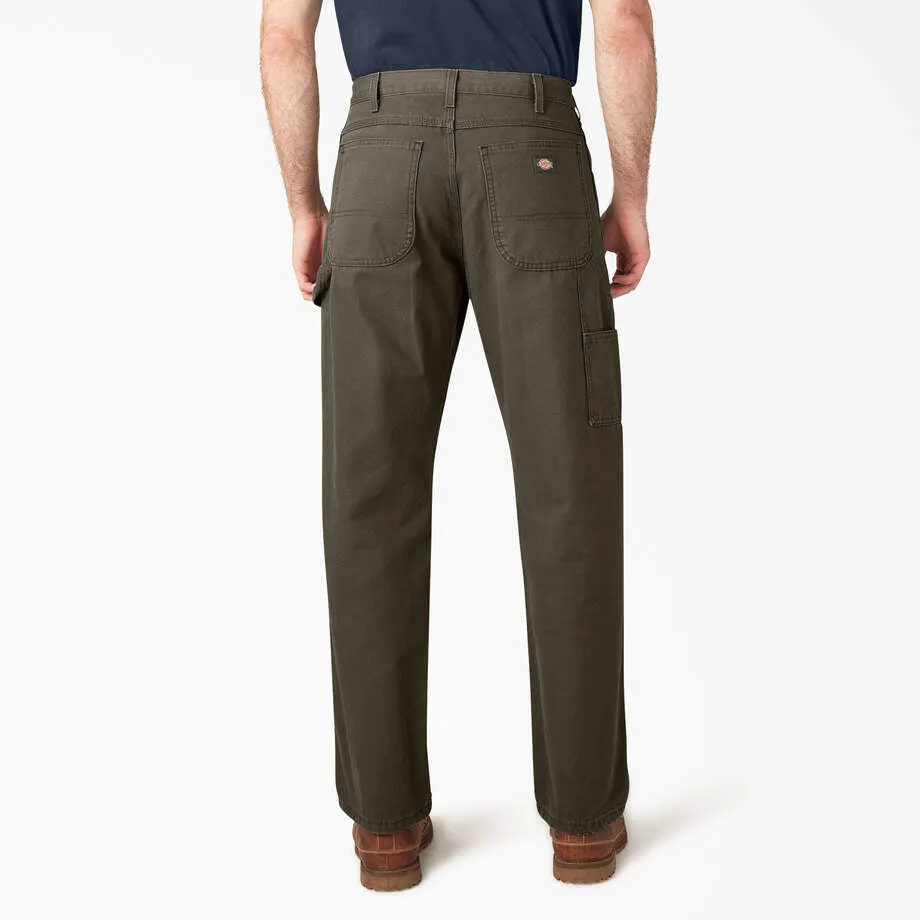 Dickies Duck Utility Jean Relaxed Rinsed Green Moss
