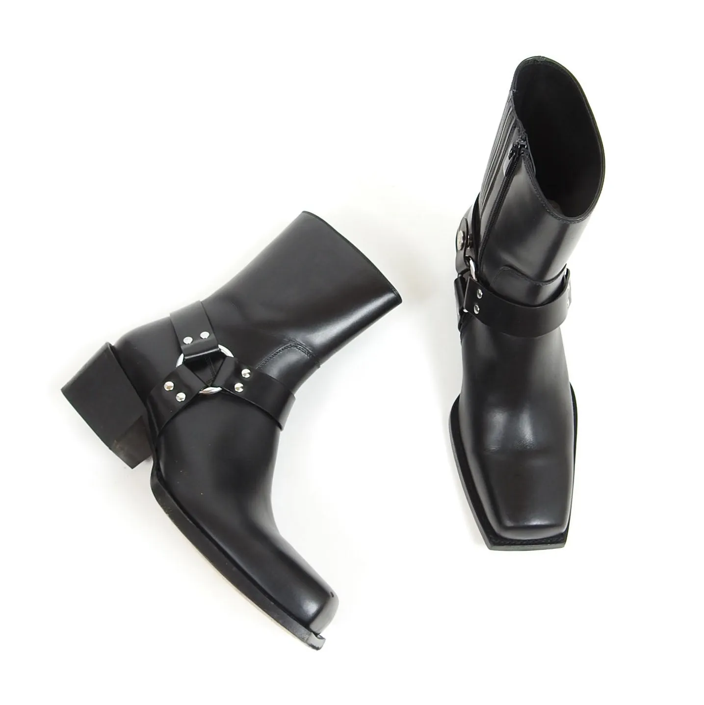 DSquared Harness Biker Boots Size 41