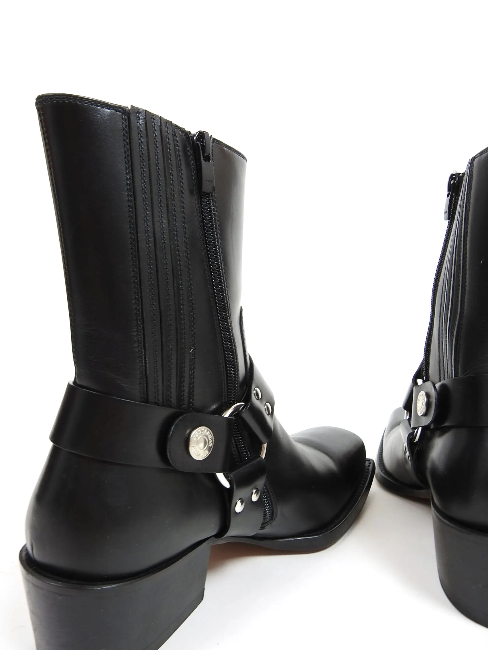DSquared Harness Biker Boots Size 41