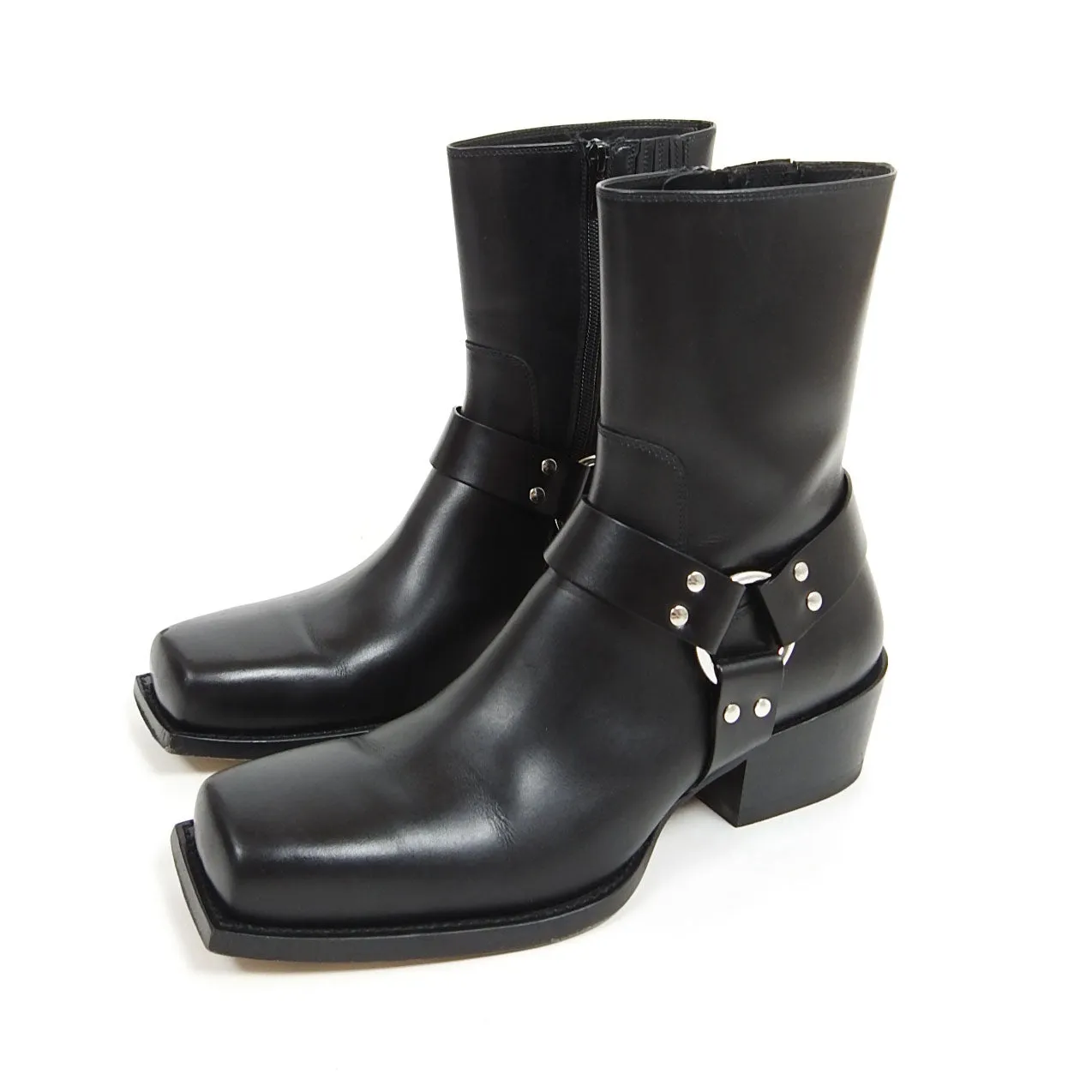 DSquared Harness Biker Boots Size 41