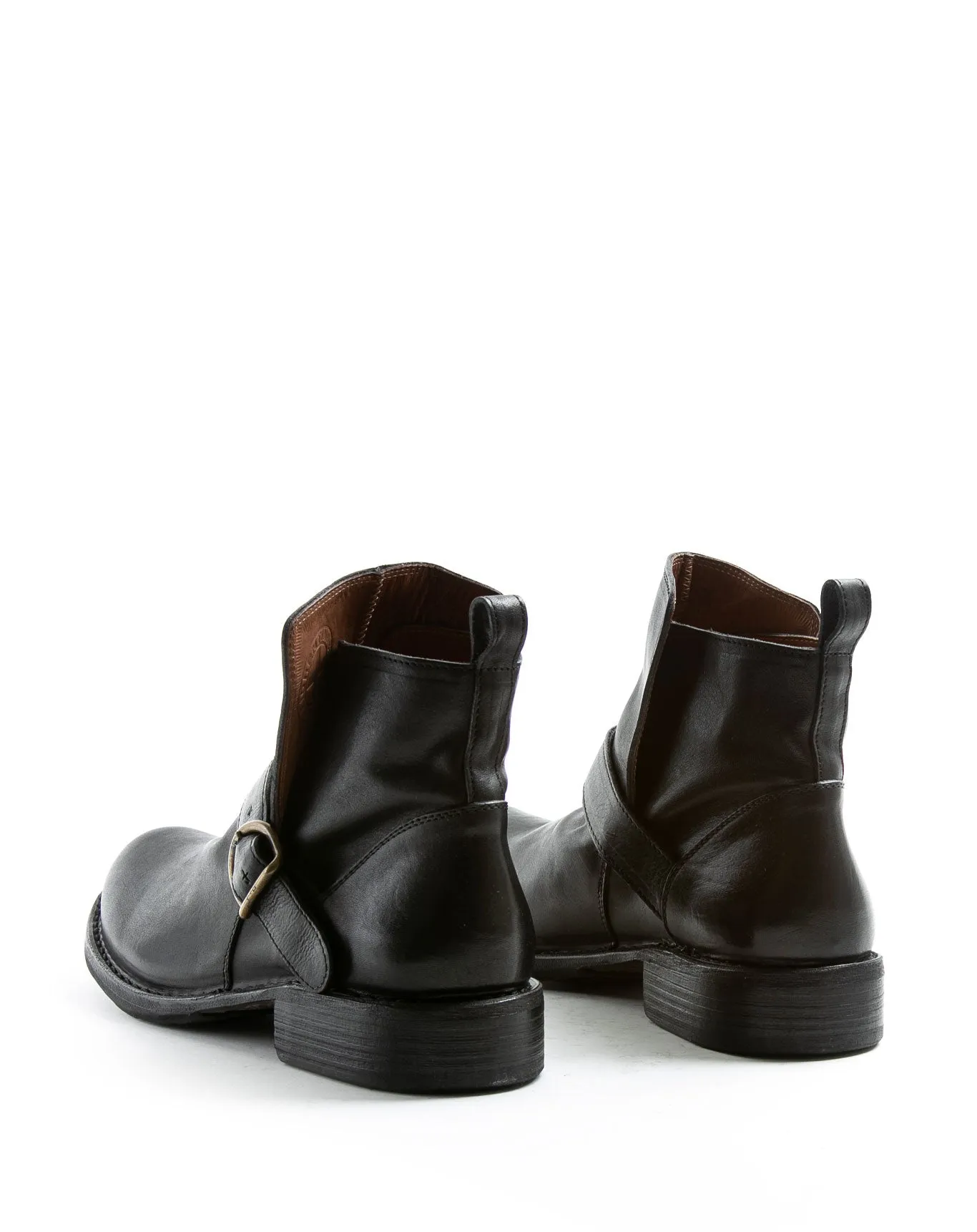 EEK Black Leather Boots