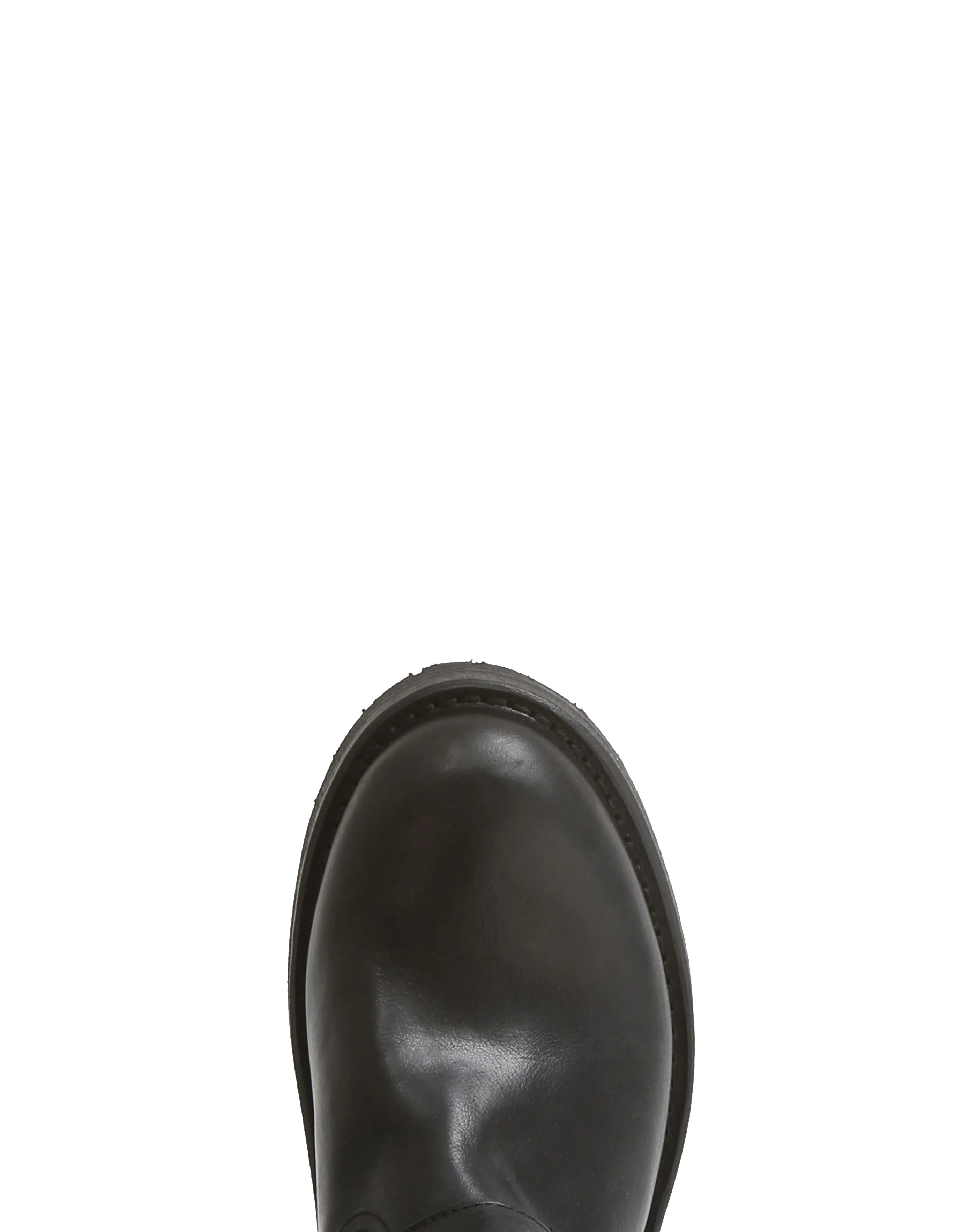 EPRIL Black Leather Tall Boots