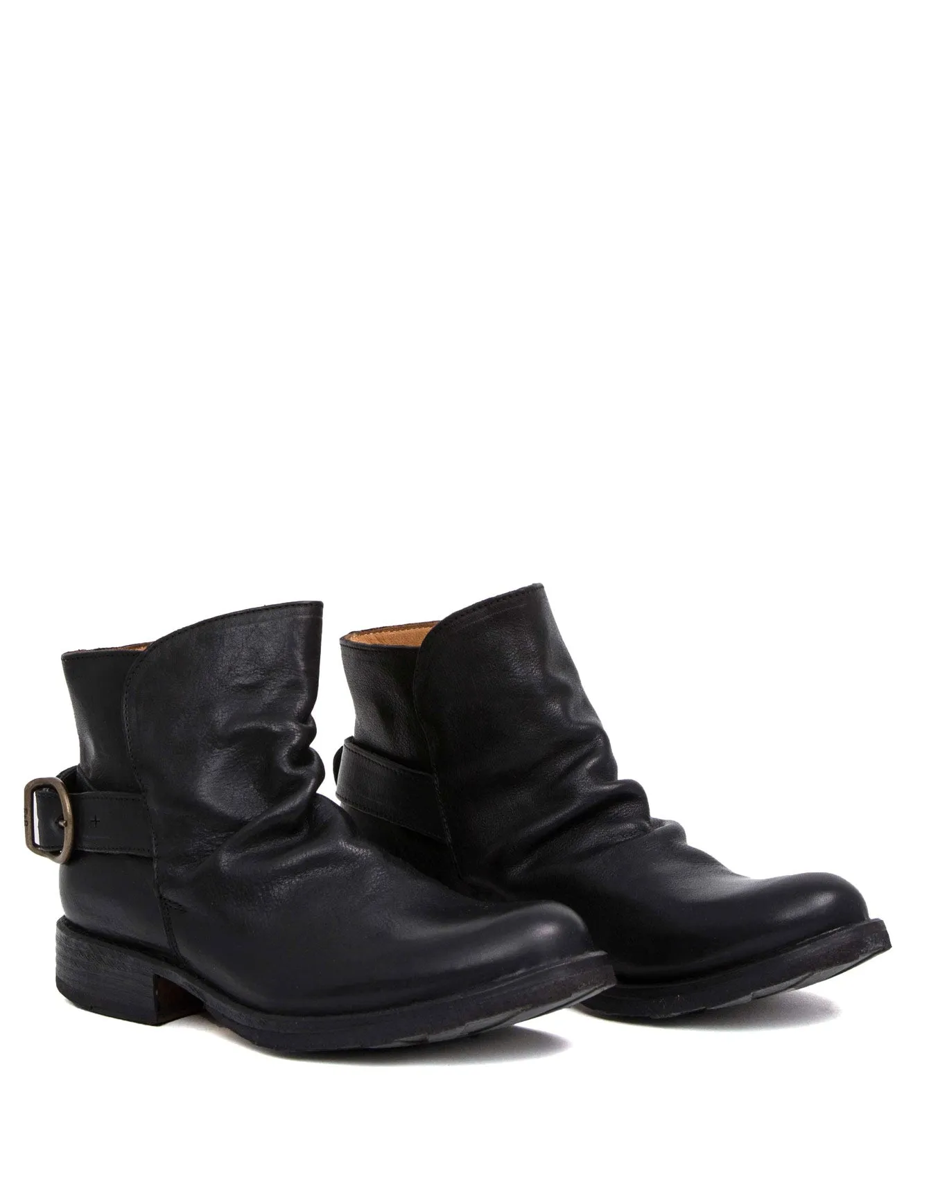 ESPOT Black Leather Boots
