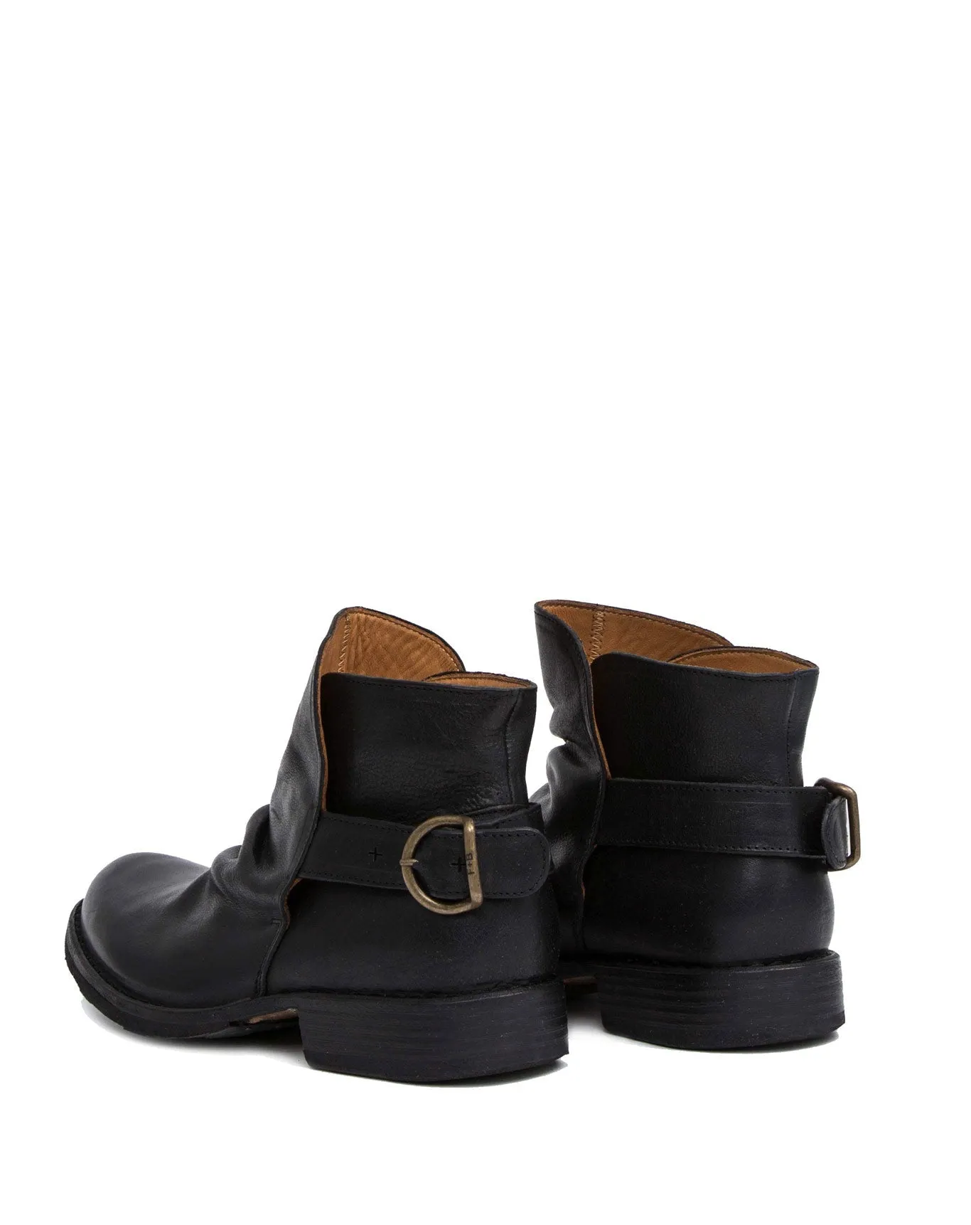 ESPOT Black Leather Boots