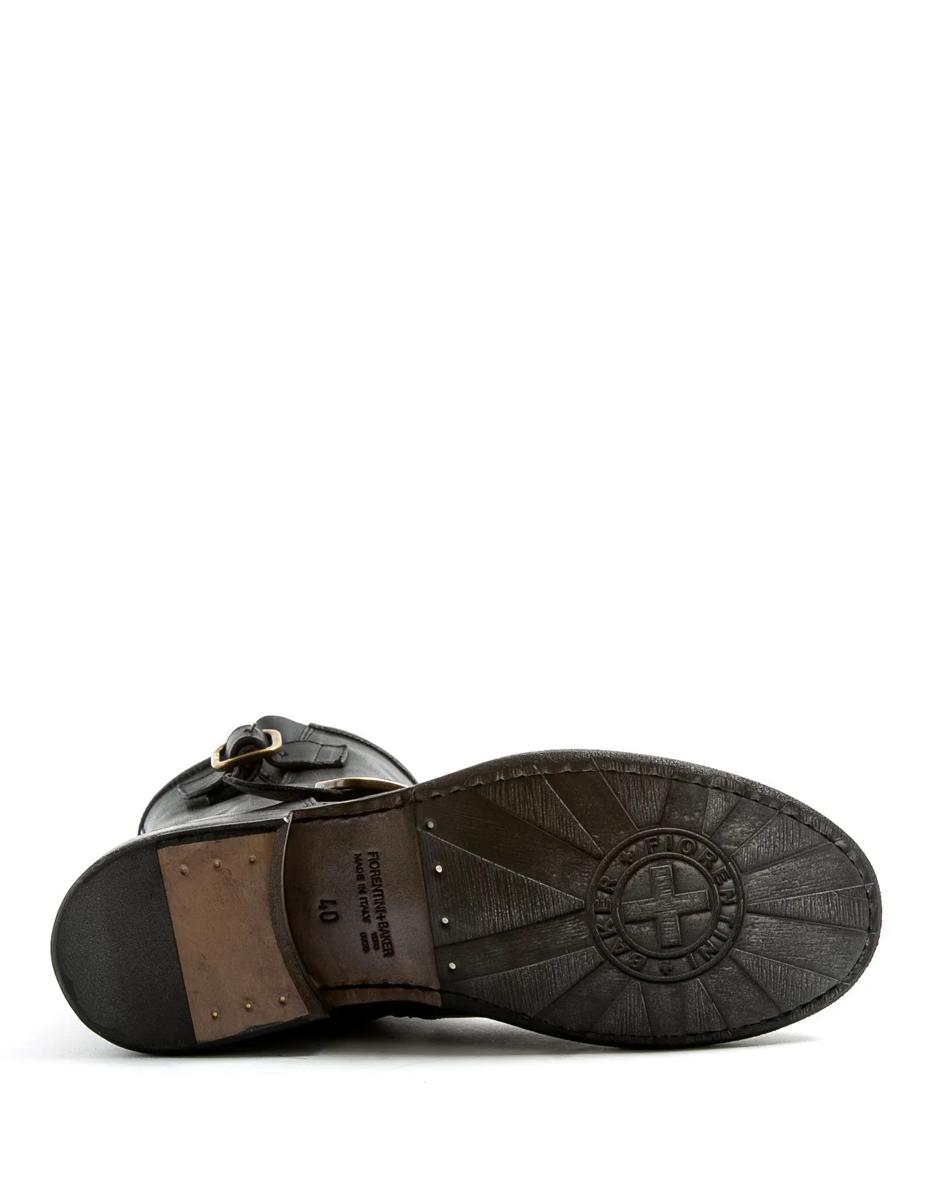 EVIA Black Leather Booots