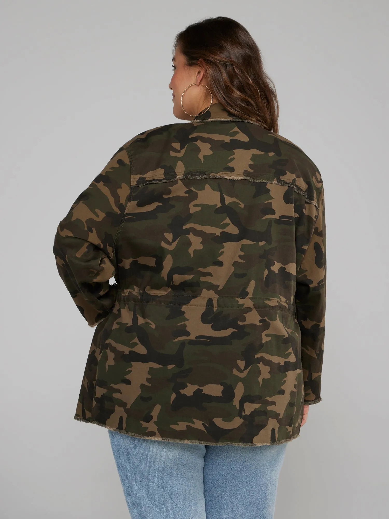 Fashion To Figure - Camouflage Utility Jacket
