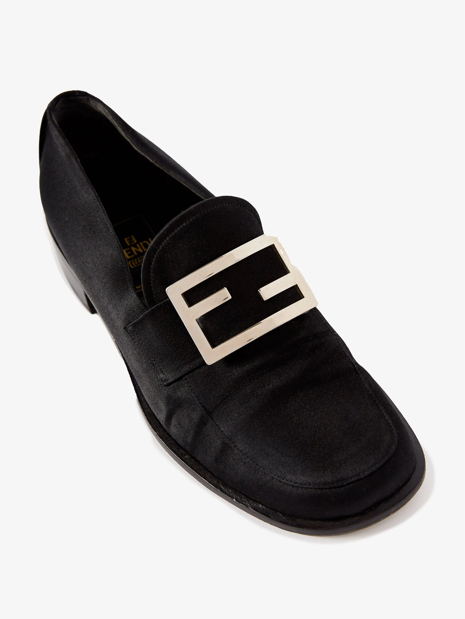 FENDI FF LOGO LOAFERS