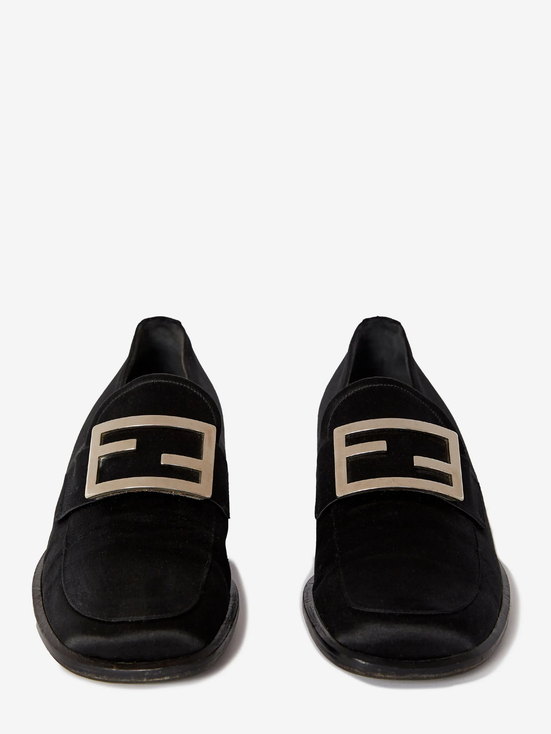 FENDI FF LOGO LOAFERS