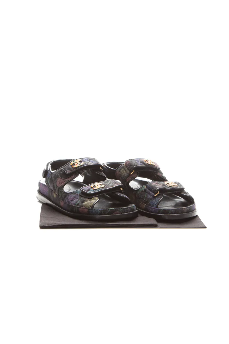 Floral Dad Sandals - Size 38