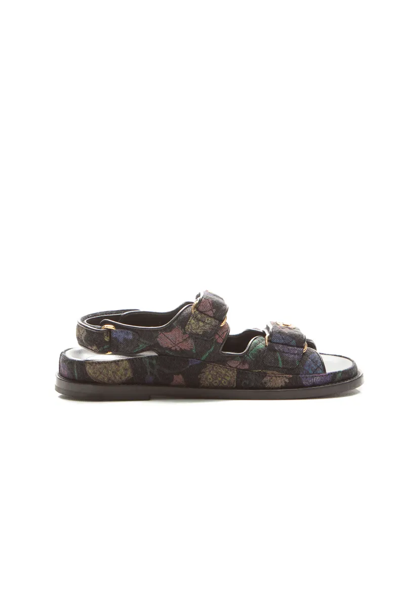 Floral Dad Sandals - Size 38