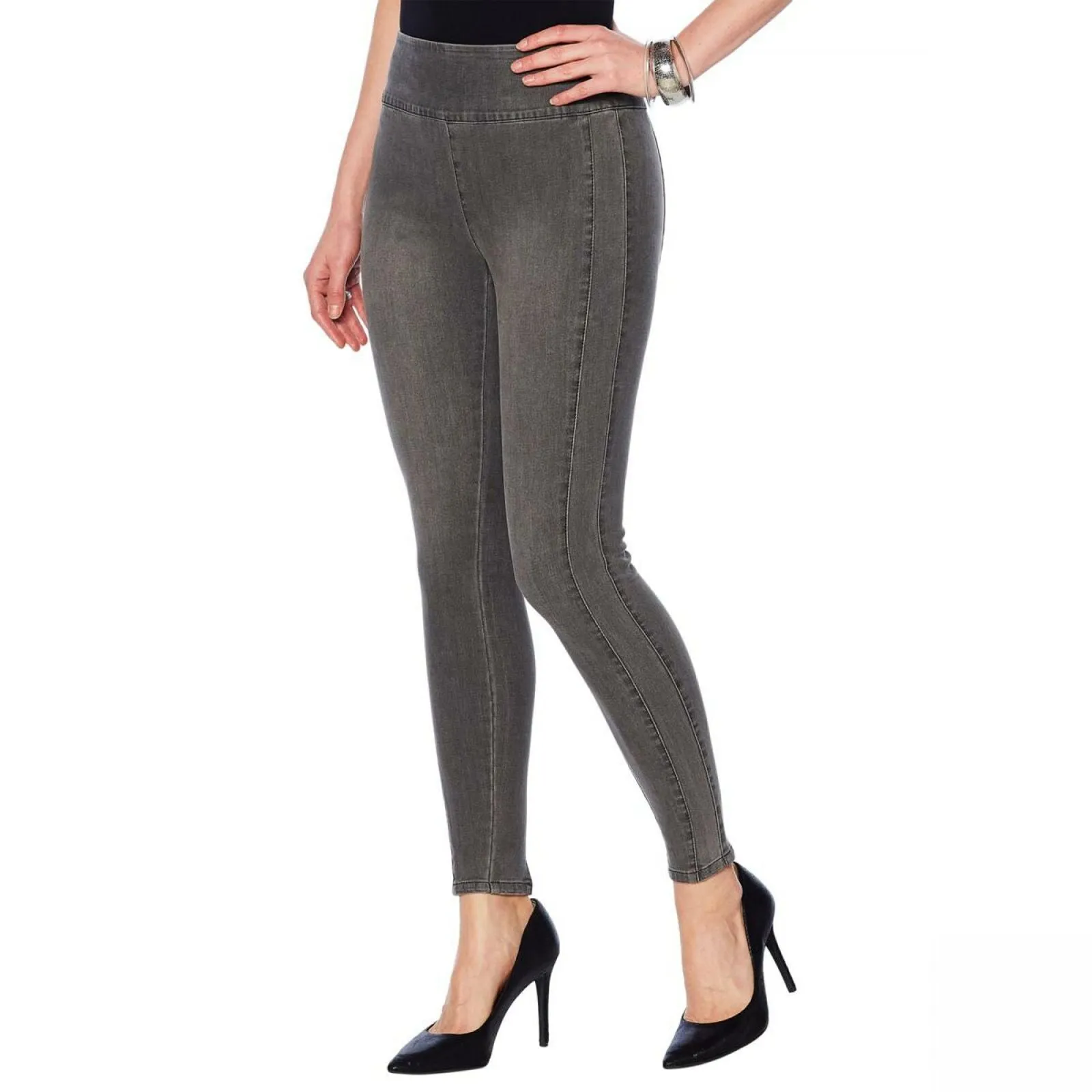 G by Giuliana Women's 4-Way Stretch Denim Leggings