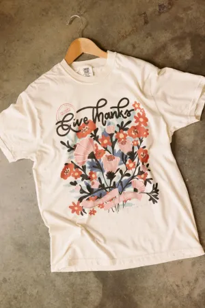 GIVE THANKS TEE