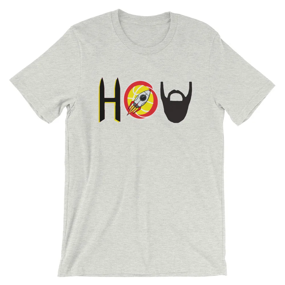 HOU BASKETBALL   Short-Sleeve Unisex T-Shirt