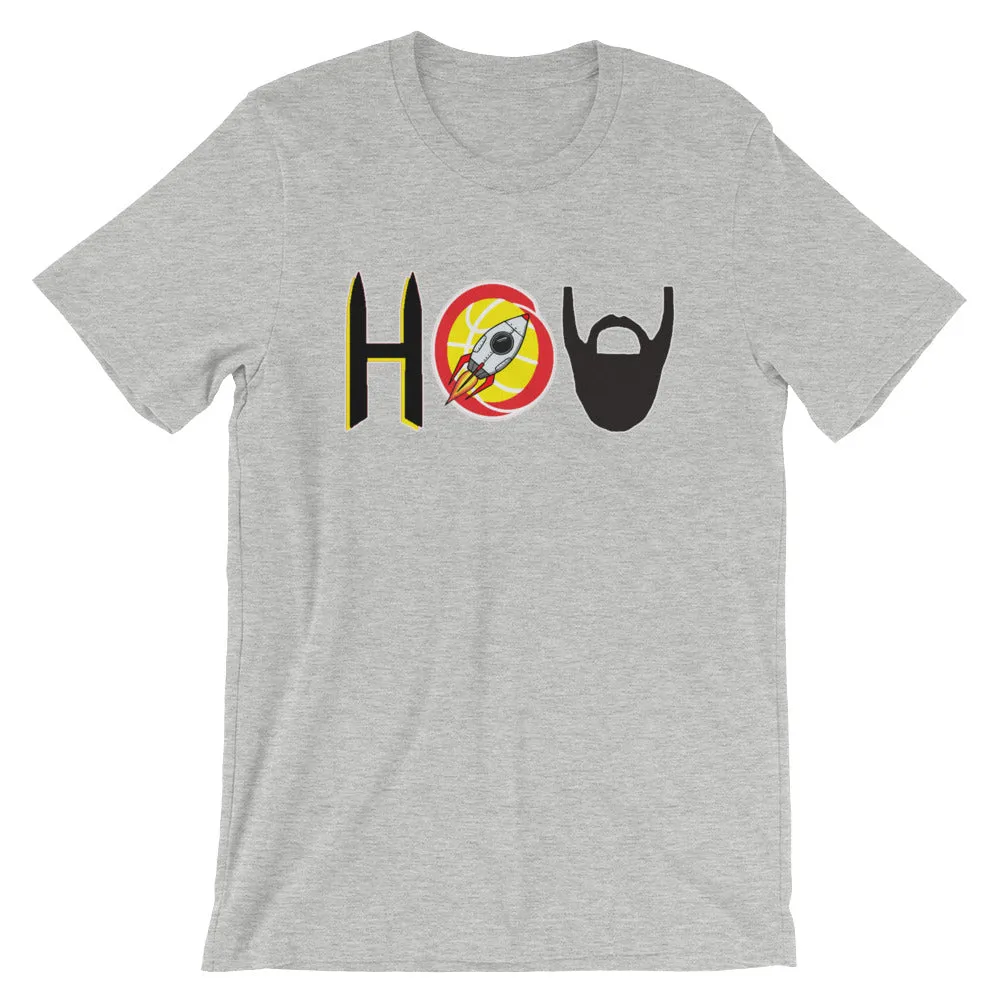 HOU BASKETBALL   Short-Sleeve Unisex T-Shirt