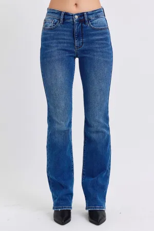 Judy Blue Mid-Rise Bootcut Jeans with Pockets