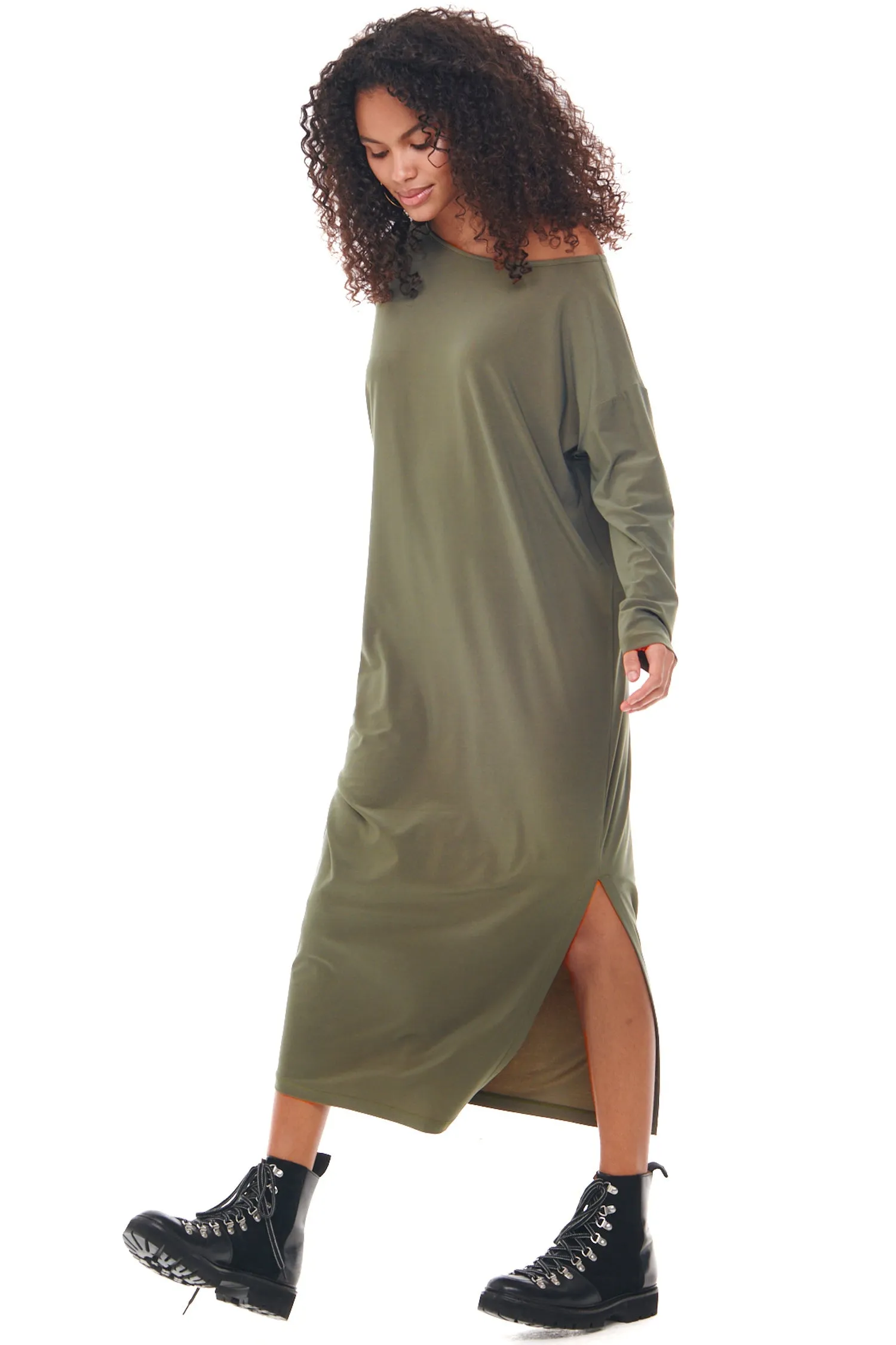 Khaki Jem Dress