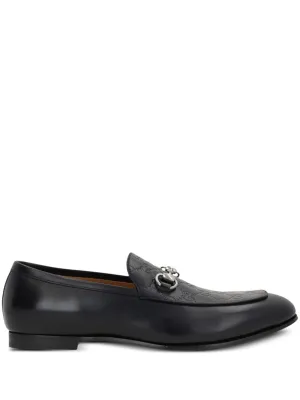 Leather loafers