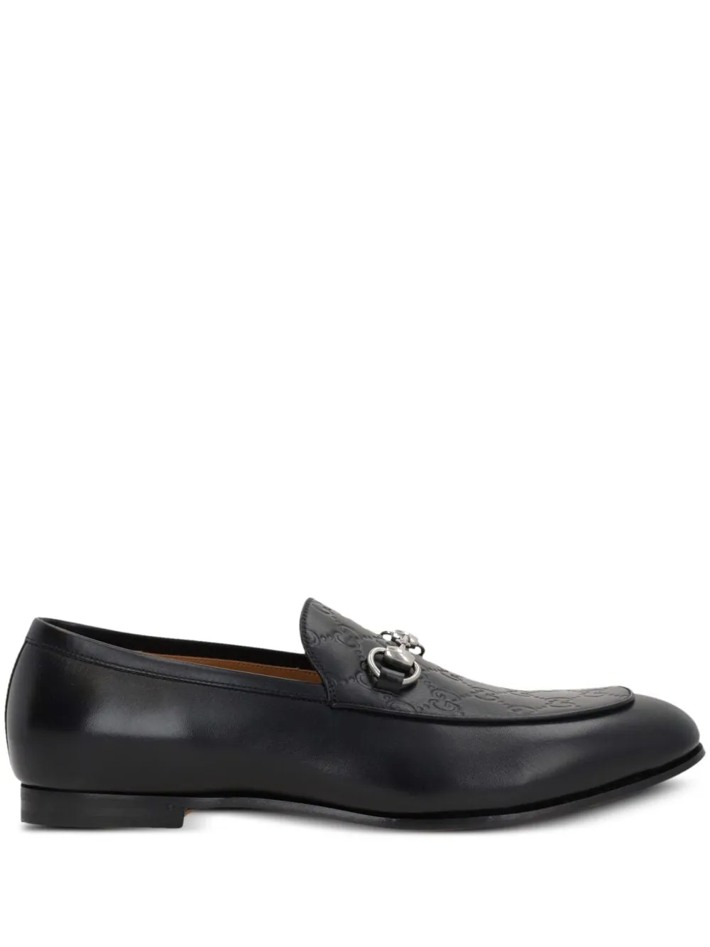 Leather loafers