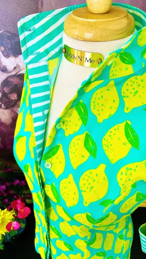 LEMON LOVE IN TURQUOISE