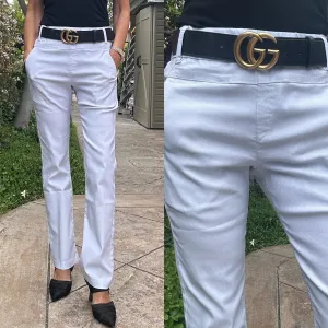 Liat White Stripe
