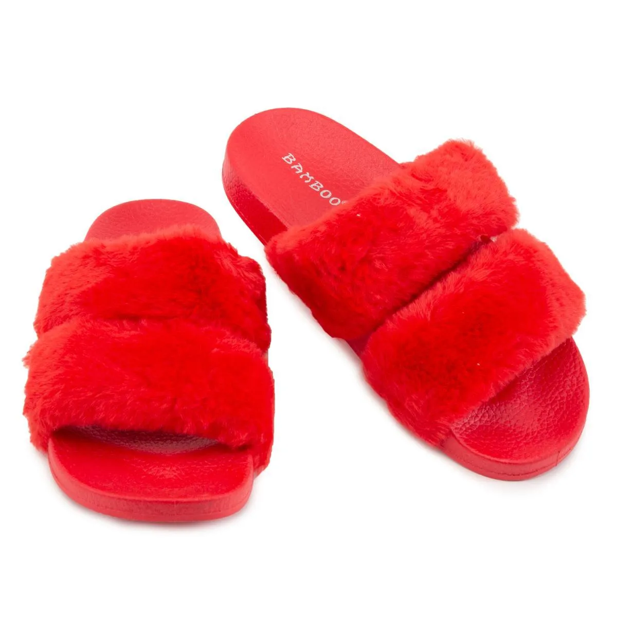 Liv-04 Two Band Fur Slides