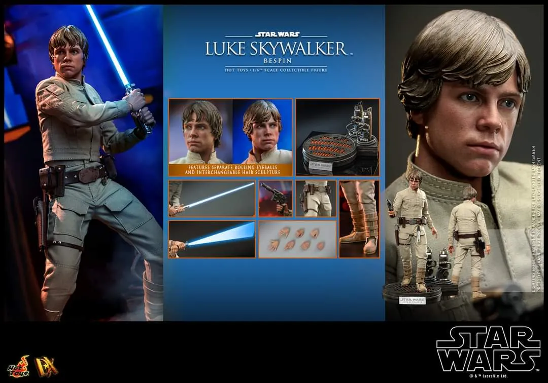 Luke Skywalker Bespin Deluxe Star Wars 1/6 Scale Action Figure