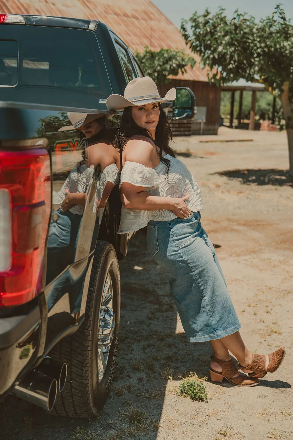 Miranda Denim Skirt
