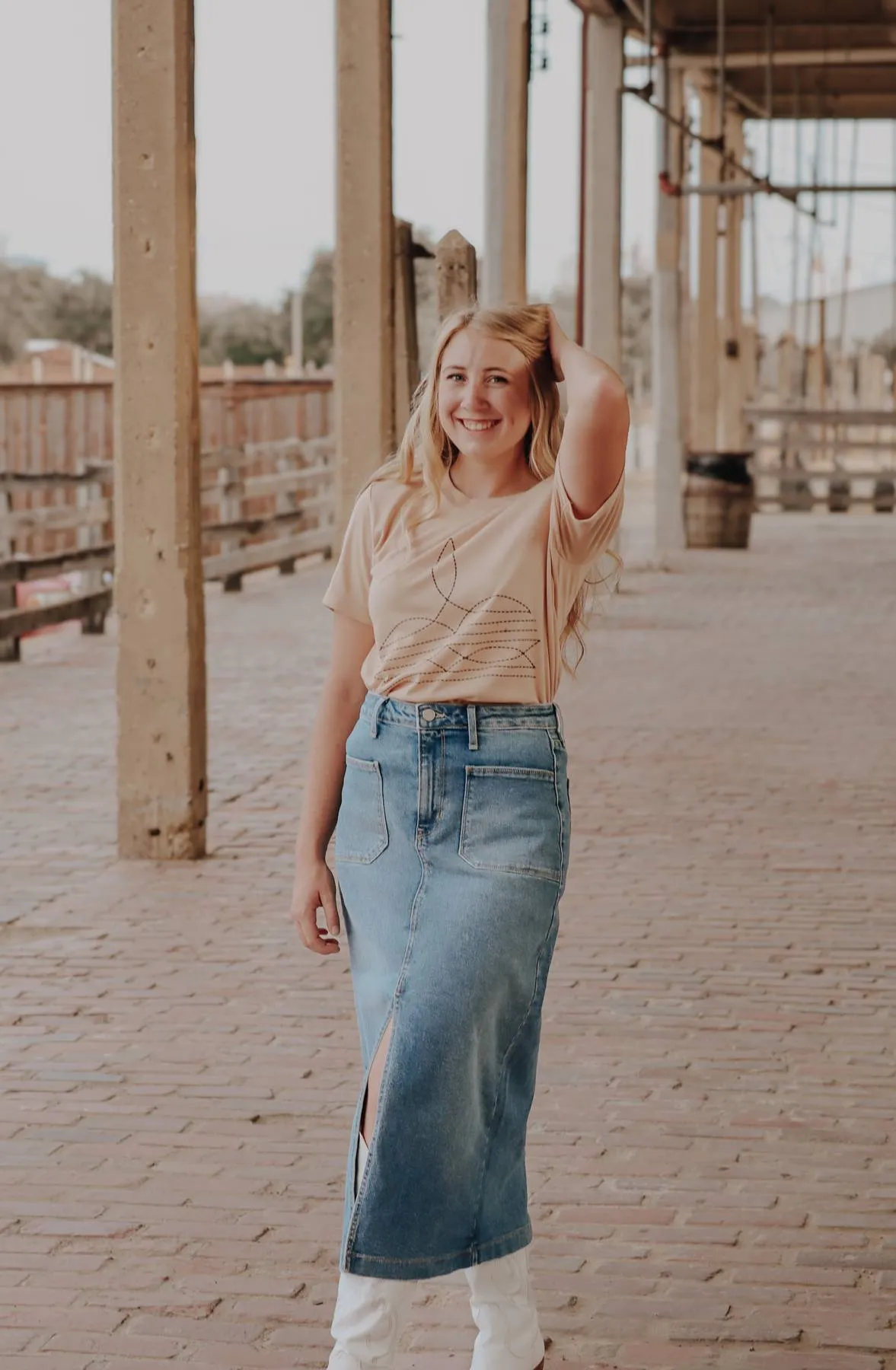 Miranda Denim Skirt