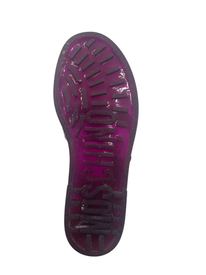 Moschino Plum Jelly Sandals Women's 37 = US 7