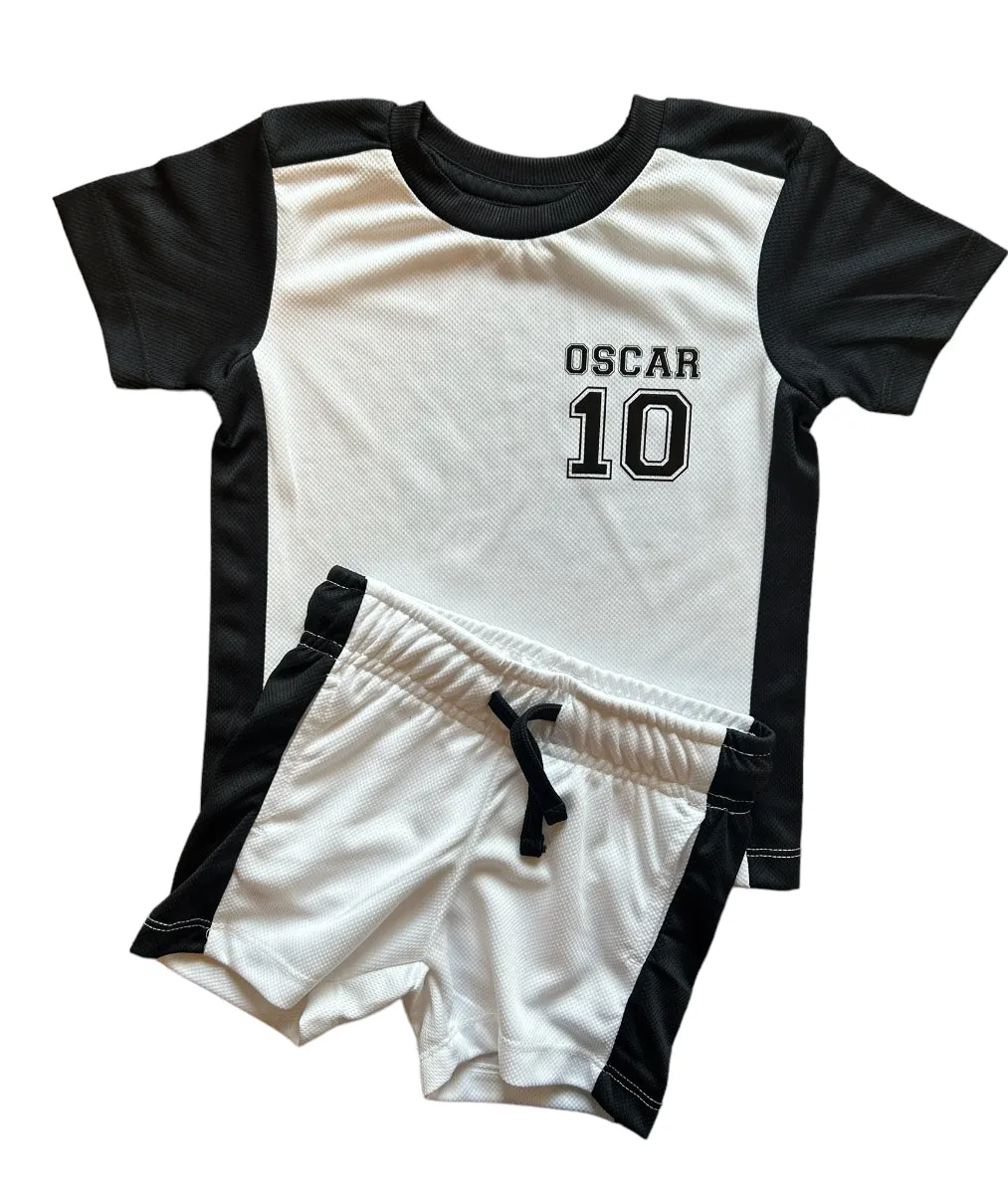 Name & Number Personalised Sports Set - Various `colours