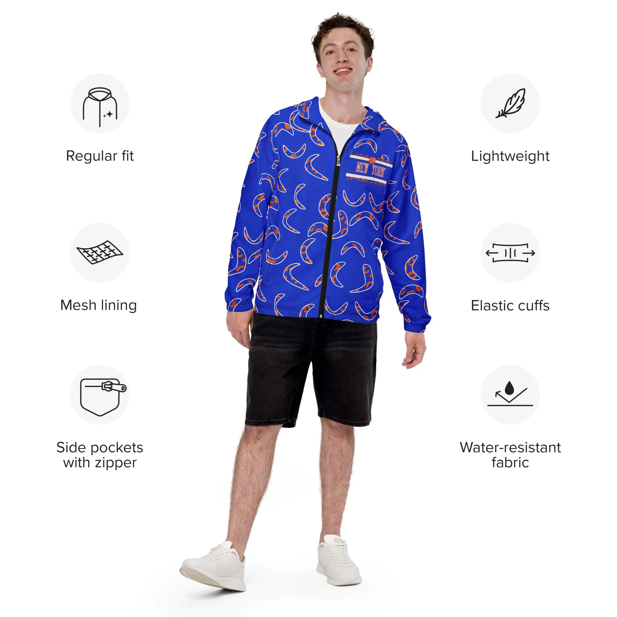 New York Blue Men’s windbreaker