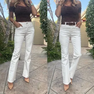 Novel Ivory Denim