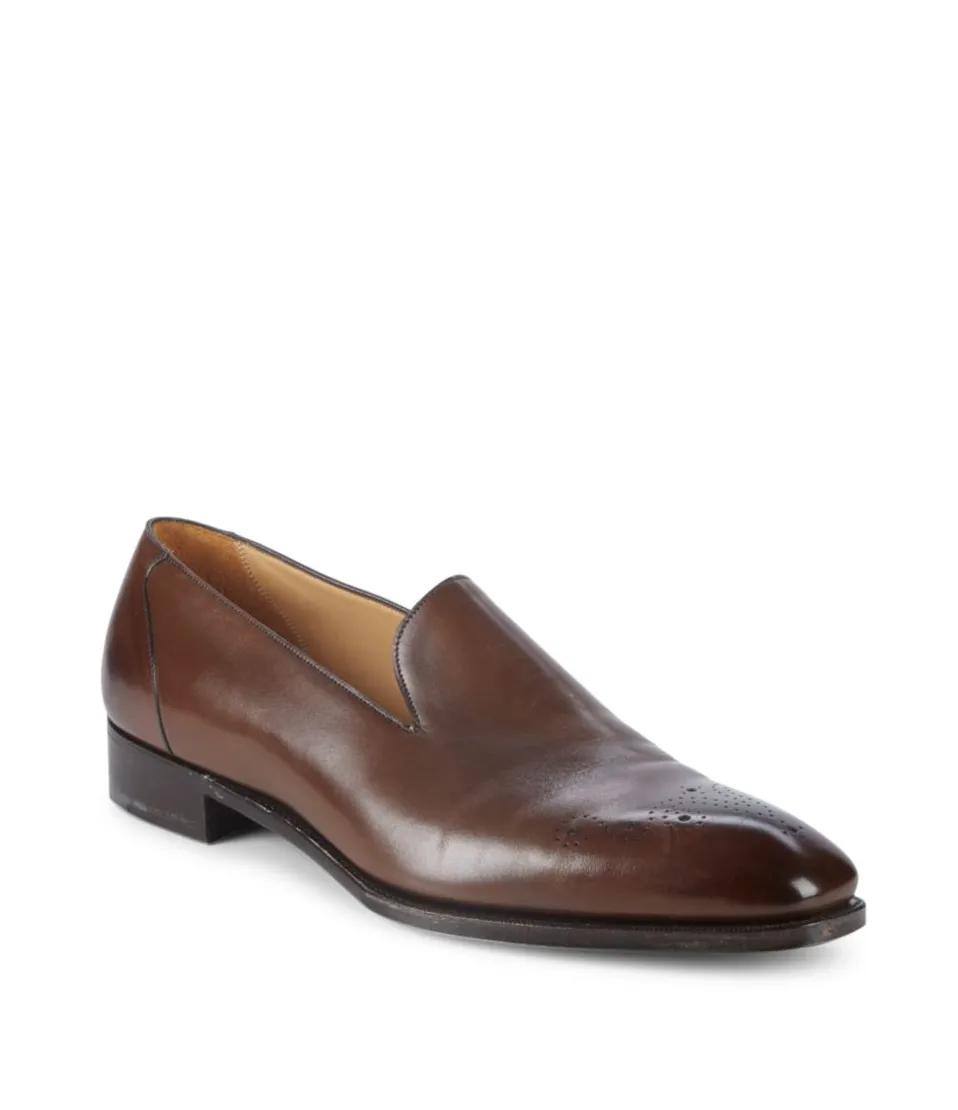 PAUL STUART by GAZIANO GIRLING - Wholecut Leather Loafers Made In UK - 10