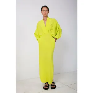 PLUNGE DRESS