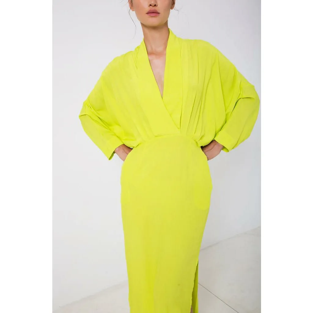 PLUNGE DRESS