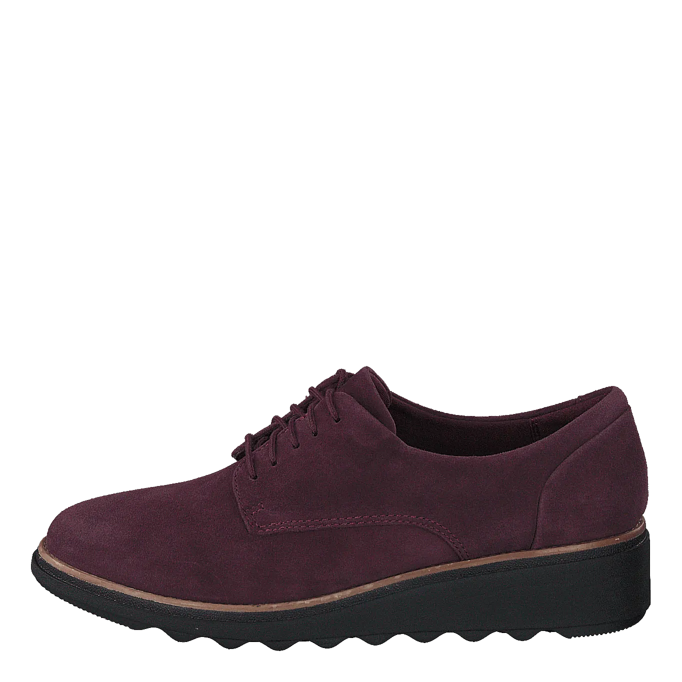 Sharon Noel Burgundy Nubuck