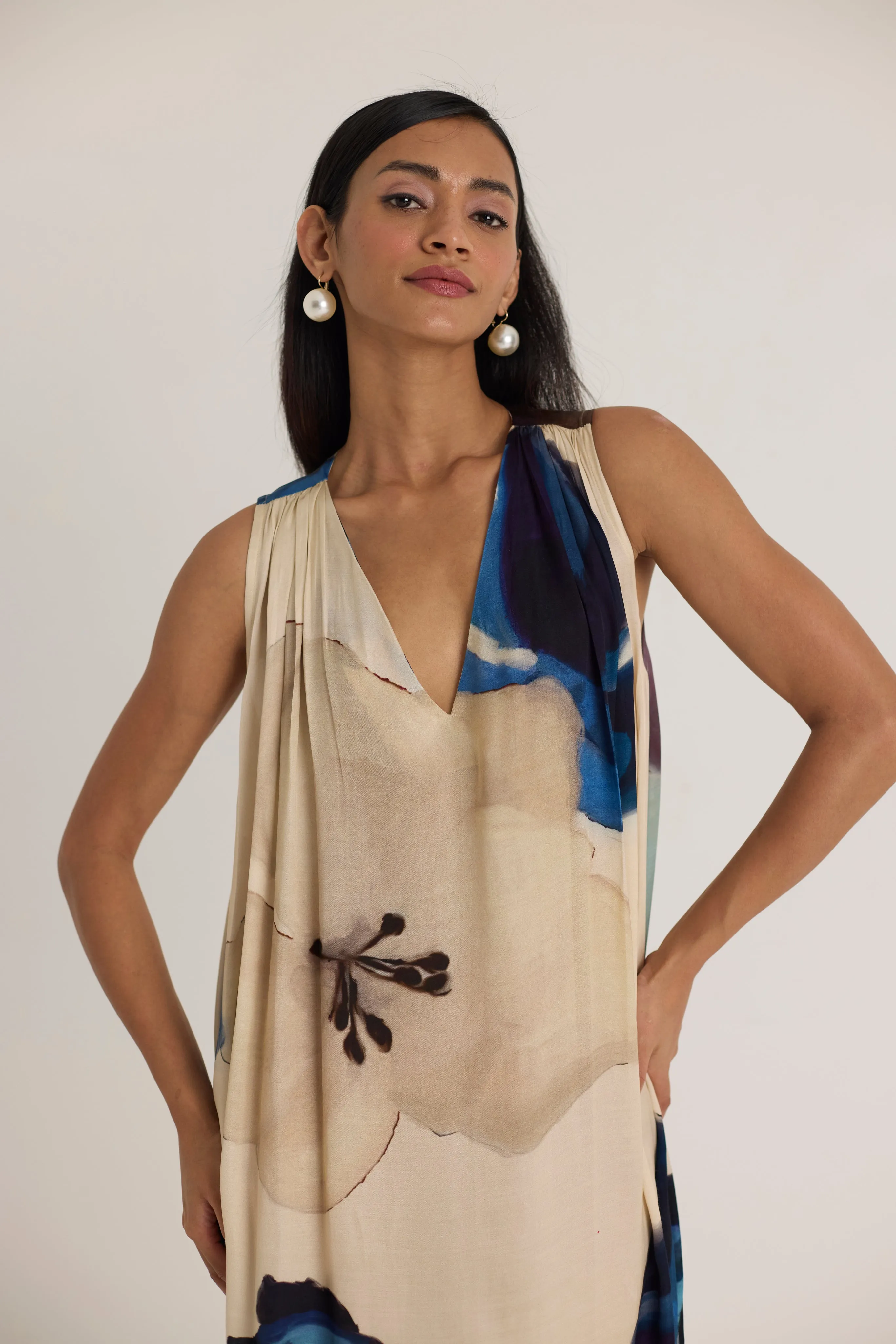 Sweet Pea Satin Dress