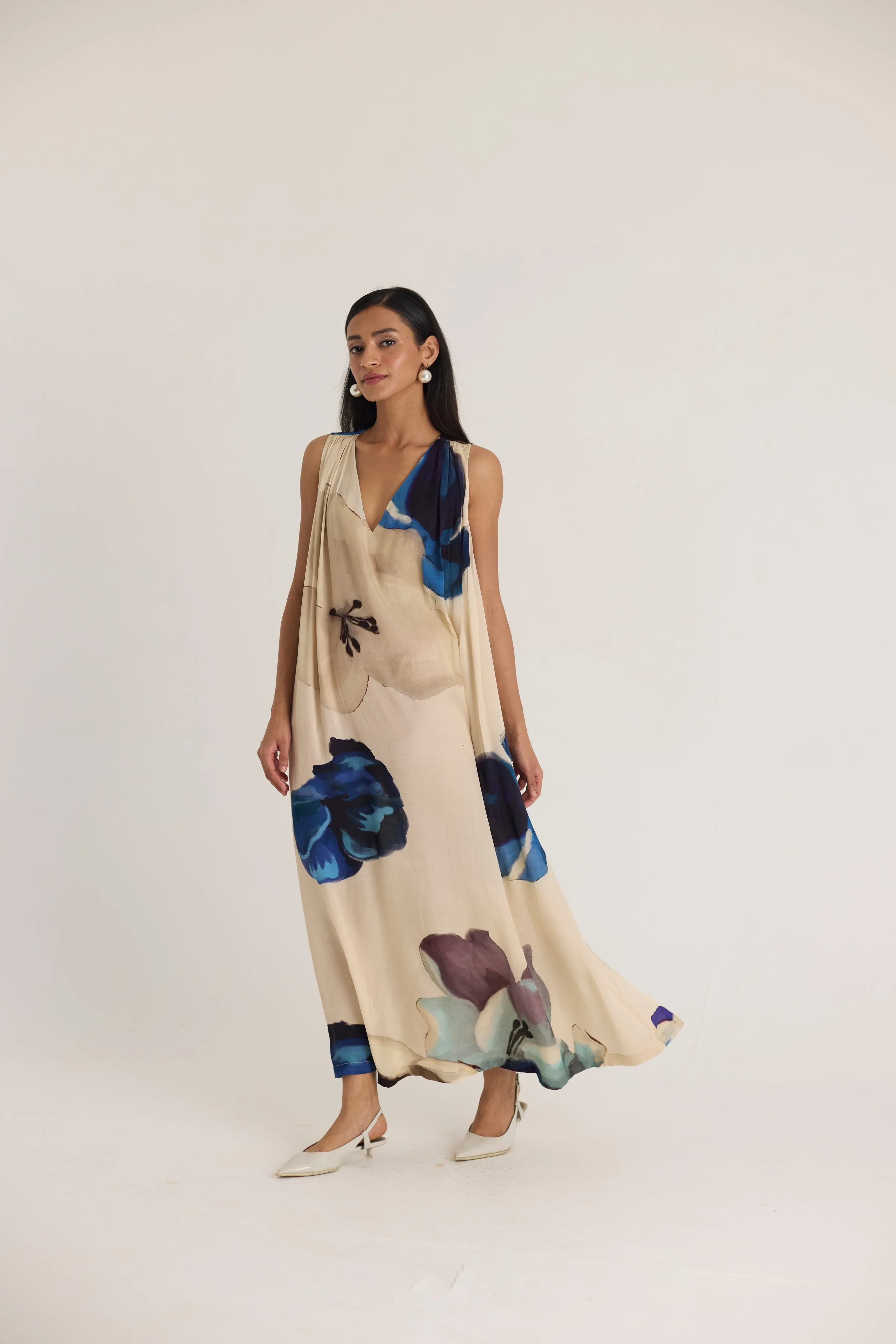 Sweet Pea Satin Dress