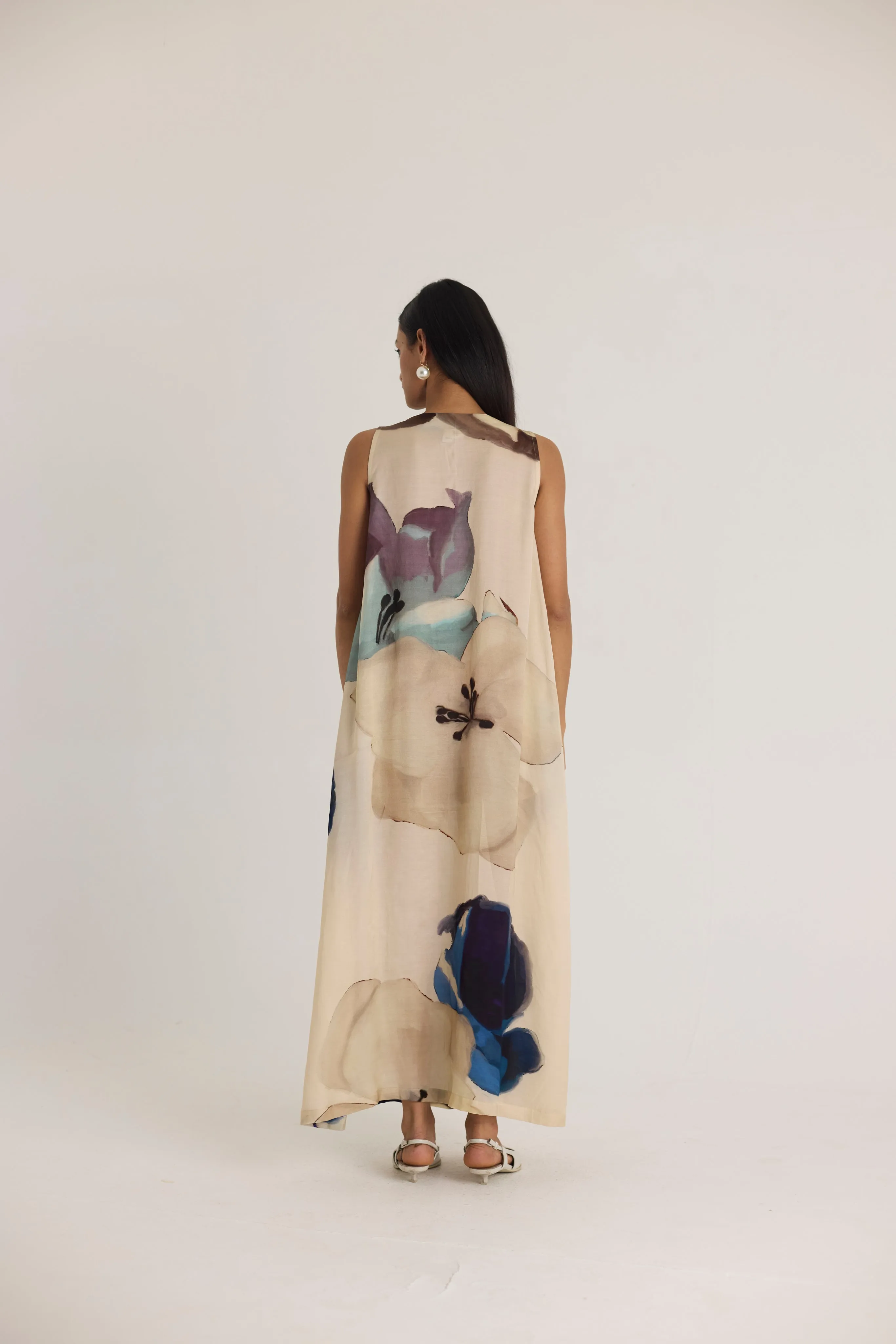 Sweet Pea Satin Dress